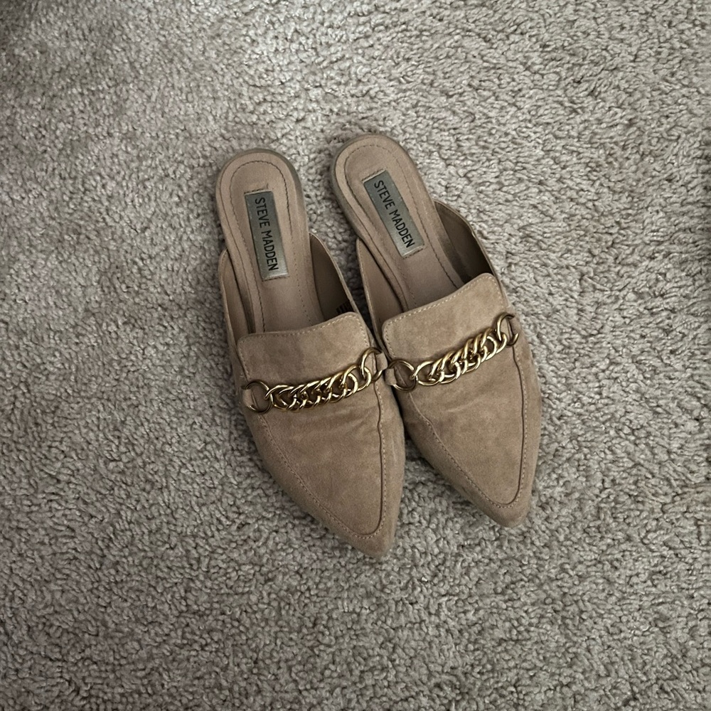 Cream Loafers